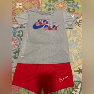 Nike Dri-FIT Red Shorts
